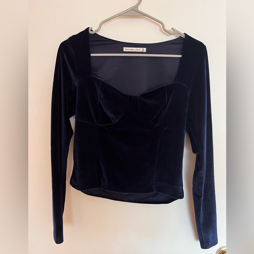 Velvet Corset Top